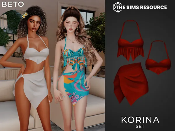 Sims 4 Korina (Set) by Beto_ae0