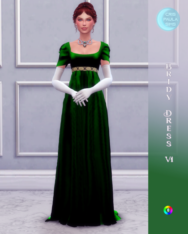 Mix BRIDY DRESS V1 by simsfinds - The Sims 4 Custom Content