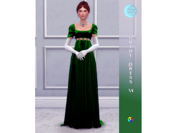 Mix BRIDY DRESS V1 by crispaulasims - The Sims 4 Custom Content