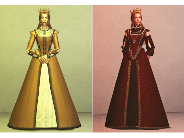 Alpha Anna Henrietta Set by plazasims - The Sims 4 Custom Content