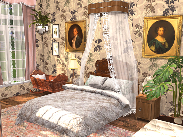 Alpha Wellington Bedroom by Flubs79 - The Sims 4 Custom Content