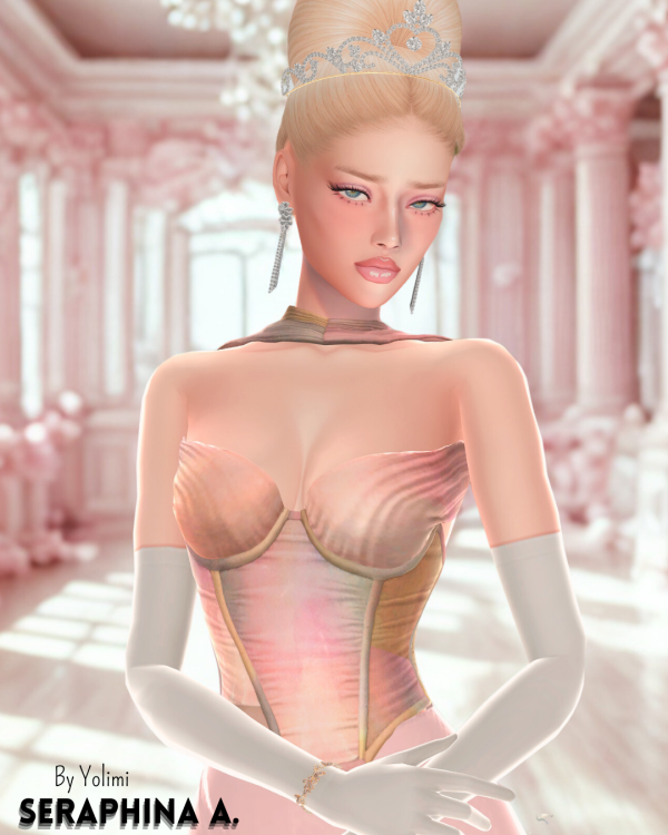Alpha Seraphina Ashbourne Royalty Sim Yolimi by yolimi - The Sims 4 Custom Content