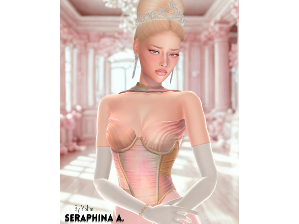 Alpha Seraphina Ashbourne Royalty Sim Yolimi - The Sims 4 Custom Content