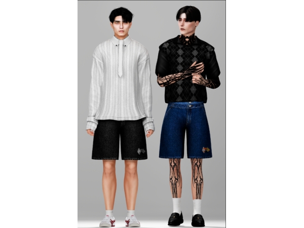 Alpha in restraint outfit - The Sims 4 Custom Content