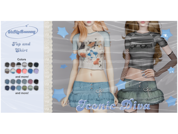 Alpha Iconic Diva Set - The Sims 4 Custom Content