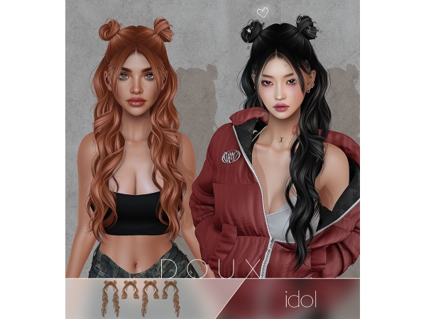 Alpha Doux Idol - The Sims 4 Custom Content