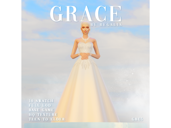 Maxis Match Grace by Regalia - The Sims 4 Custom Content