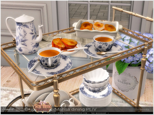 Alpha Marisa dining PtIV by Severinka_ - The Sims 4 Custom Content