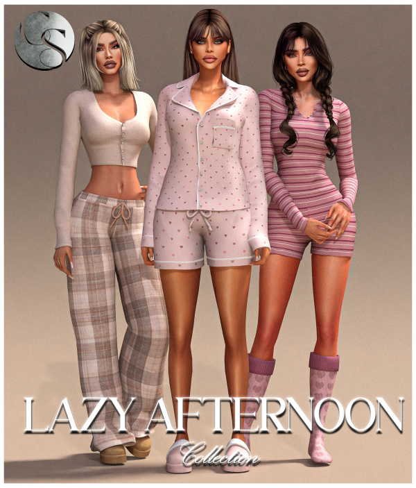 Alpha CAMUFLAJE Lazy Afternoon Collection by simsfinds - The Sims 4 custom content