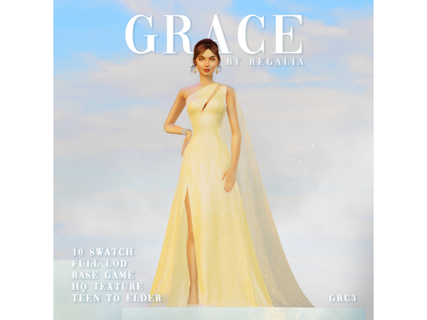 Maxis Match Grace by Regalia - The Sims 4 Custom Content