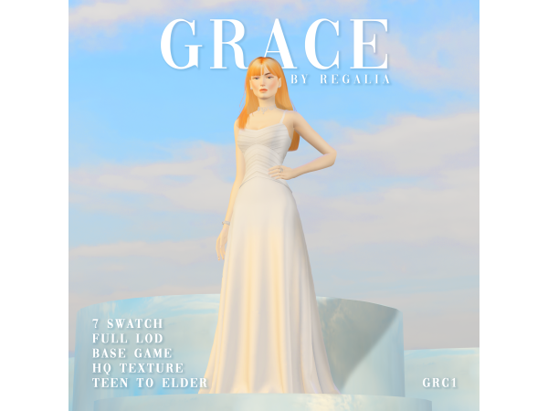 Maxis Match Grace by Regalia - The Sims 4 Custom Content