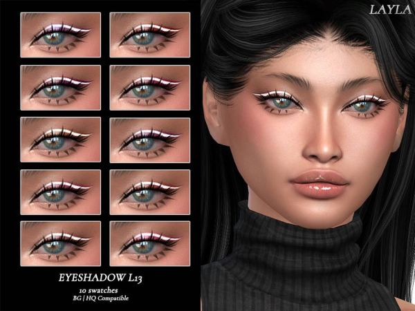 Alpha curseforge Eyeshadow L13 - The Sims 4 Custom Content