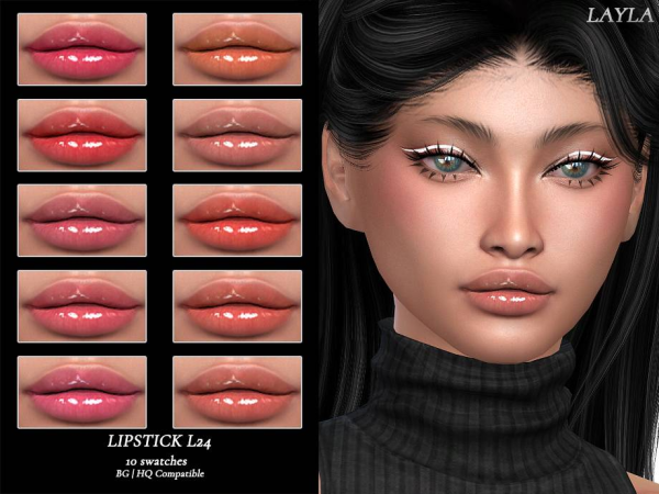 Alpha curseforge lipstick l24 - The Sims 4 Custom Content