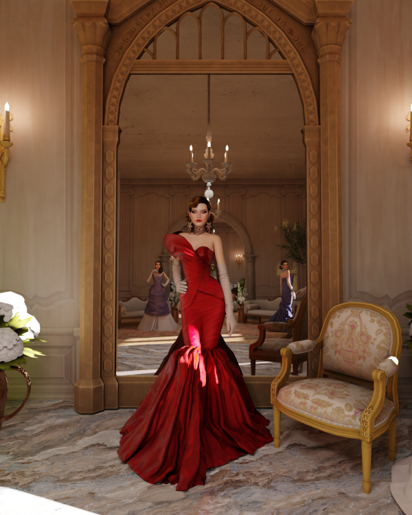 Alpha Loloche Fall Winter Haute Couture Pt 1 by simsfinds - The Sims 4 Custom Content