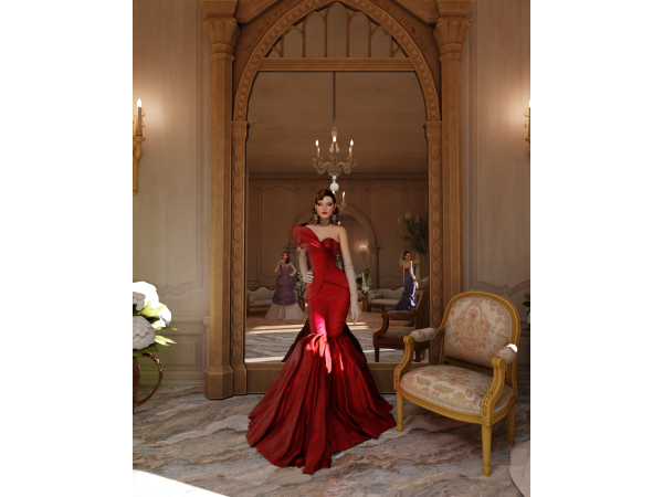 Alpha Loloche Fall Winter Haute Couture Pt 1 - The Sims 4 Custom Content