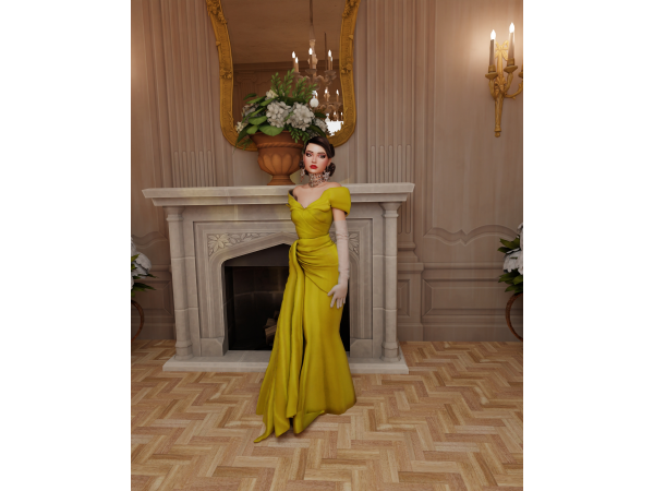 Alpha Loloche Fall Winter Haute Couture Pt 1 - The Sims 4 Custom Content