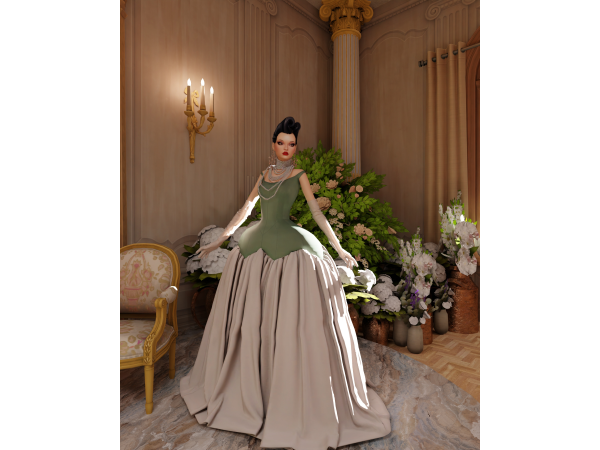 Alpha Loloche Fall Winter Haute Couture Pt 1 - The Sims 4 Custom Content
