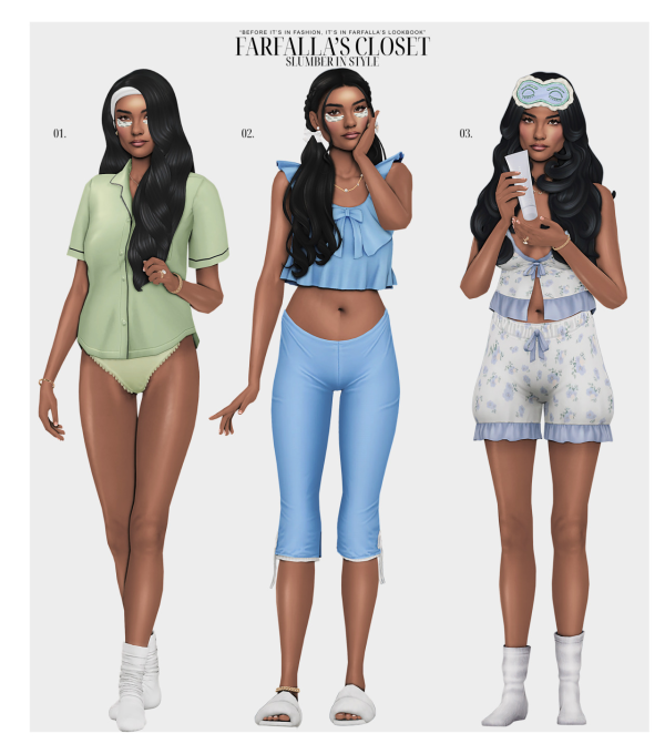 Mix SLUMBER IN STYLE by simsfinds - The Sims 4 Custom Content