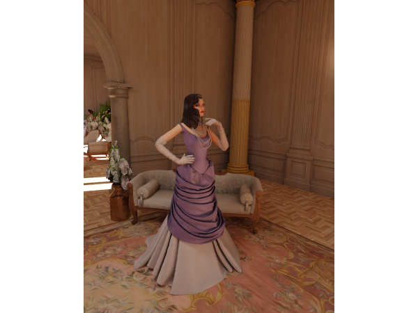 Alpha Loloche Fall Winter Haute Couture Pt 1 - The Sims 4 Custom Content