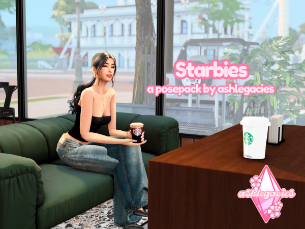 Maxis Match Starbies Posepack - The Sims 4 Custom Content