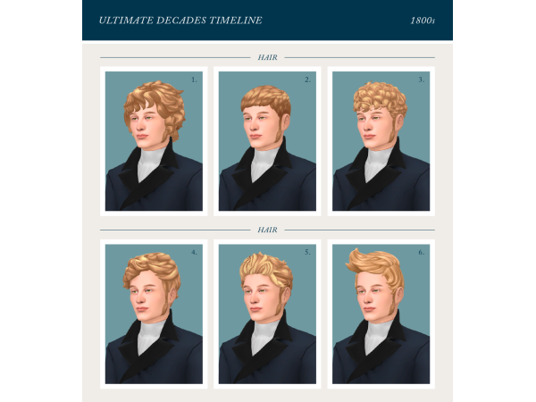 Maxis Match Ultimate Decades Timeline by thesimline - The Sims 4 Custom Content