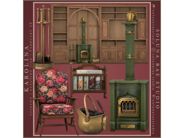 Alpha SolunaRae Karolina Set - The Sims 4 Custom Content