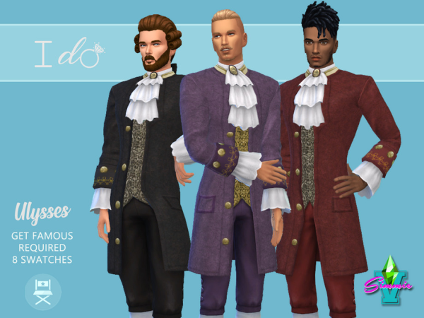Maxis Match SimmieV I Do Ulysses Outfit by SimmieV - The Sims 4 Custom Content
