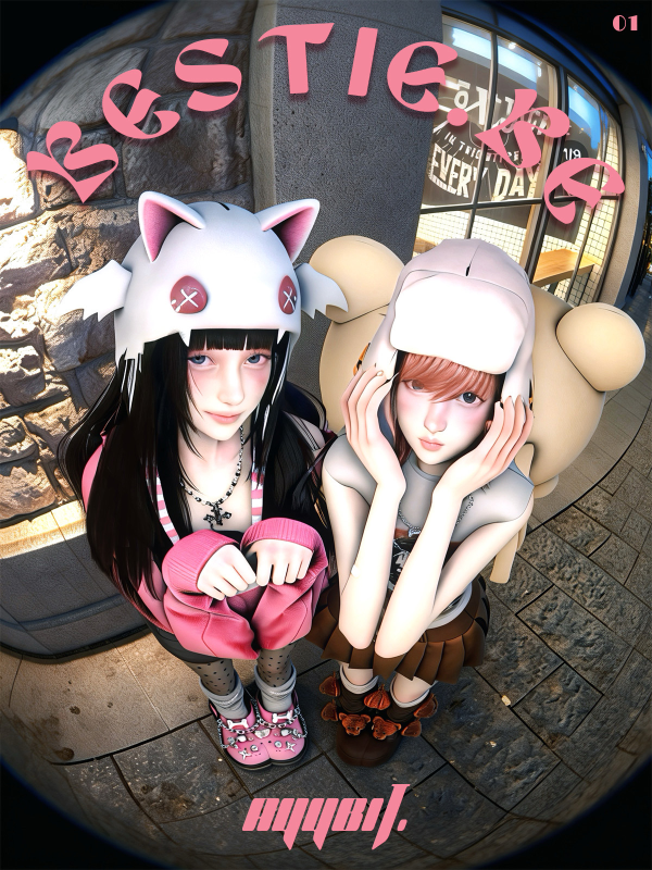 Mix Bestie Be Posepack by simsfinds - The Sims 4 Custom Content