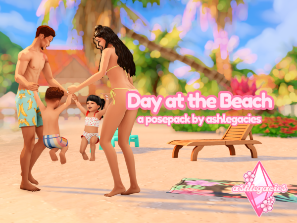 Maxis Match Day at the Beach - The Sims 4 Custom Content