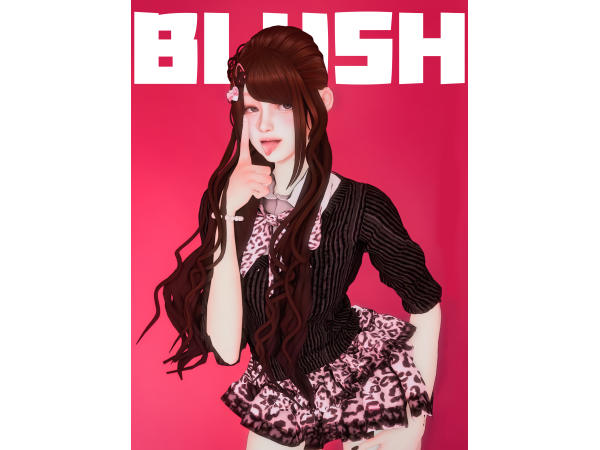 Sims 4 Solo Posepack [Blush#1] by ayydarlene_