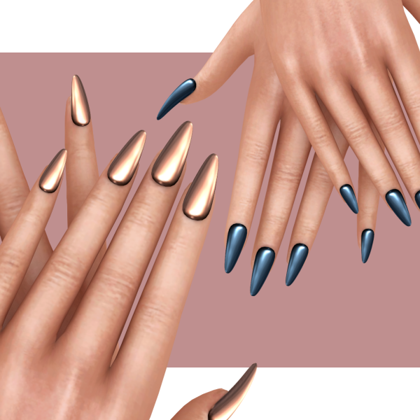 Alpha 4w25 Magnetic Nails by 4w25 - The Sims 4 Custom Content