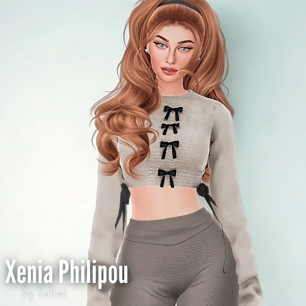 Alpha Xenia Philipou by Yolimi - The Sims 4 custom content