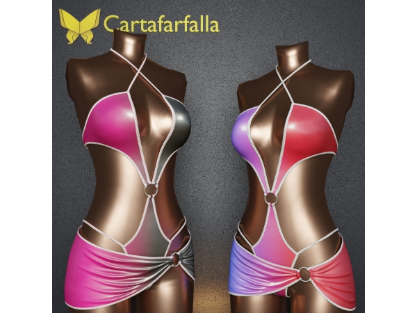 Alpha Cartafarfalla Lunaria - The Sims 4 Custom Content