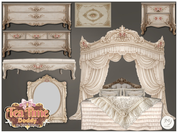 Alpha TeaTimeAtelier Doddy Set1 by jomsims - The Sims 4 Custom Content