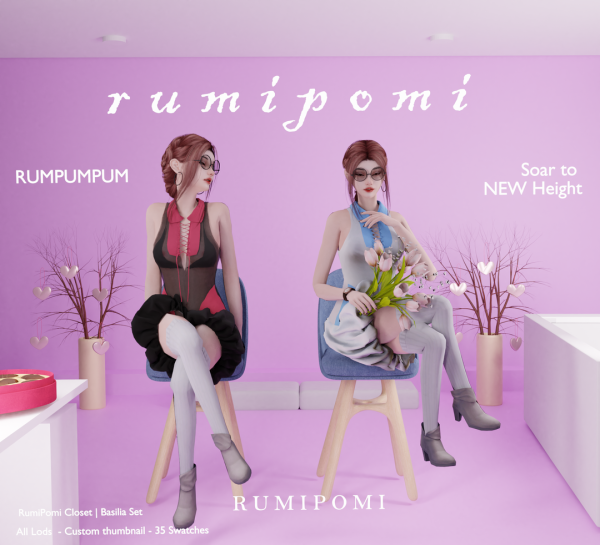 Alpha Rumpumpum_Basilia Set by rumi_pomi - The Sims 4 Custom Content