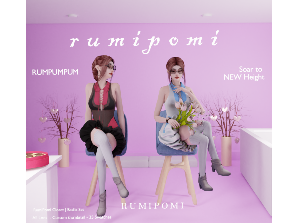 Sims 4 Rumpumpum_Basilia Set
