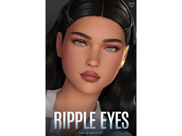 Maxis Match Ripple Eyes by TwistedCat - The Sims 4 Custom Content