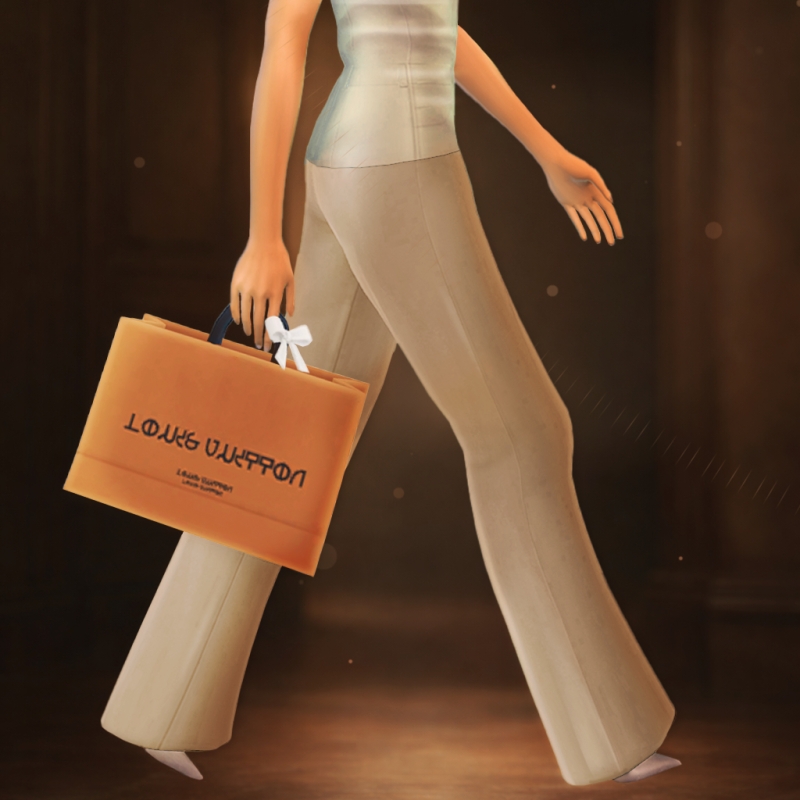 Maxis Match Fusion CAS Paper Bags by bostyny - The Sims 4 Custom Content