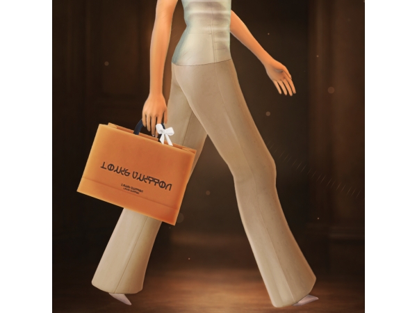 Maxis Match Fusion CAS Paper Bags - The Sims 4 Custom Content