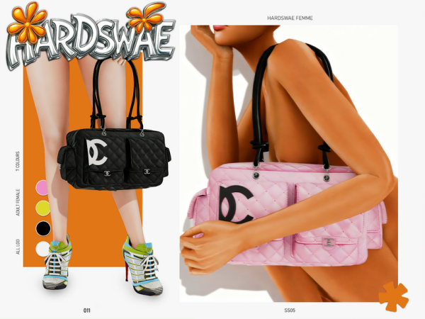 Alpha [reside x hardswae] nia throwback collection by simsfinds - The Sims 4 Custom Content