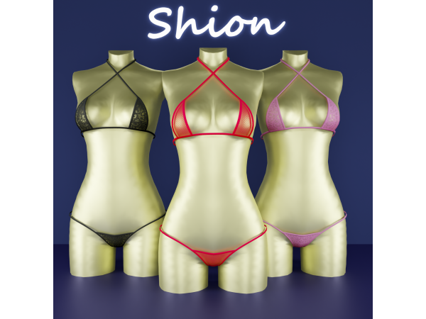 Alpha Shion Wanda Lingerie - The Sims 4 Custom Content