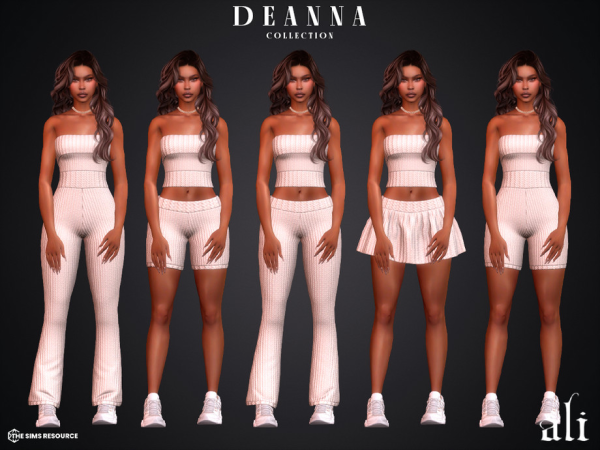 Mix DEANNA collection by ali1 - The Sims 4 Custom Content