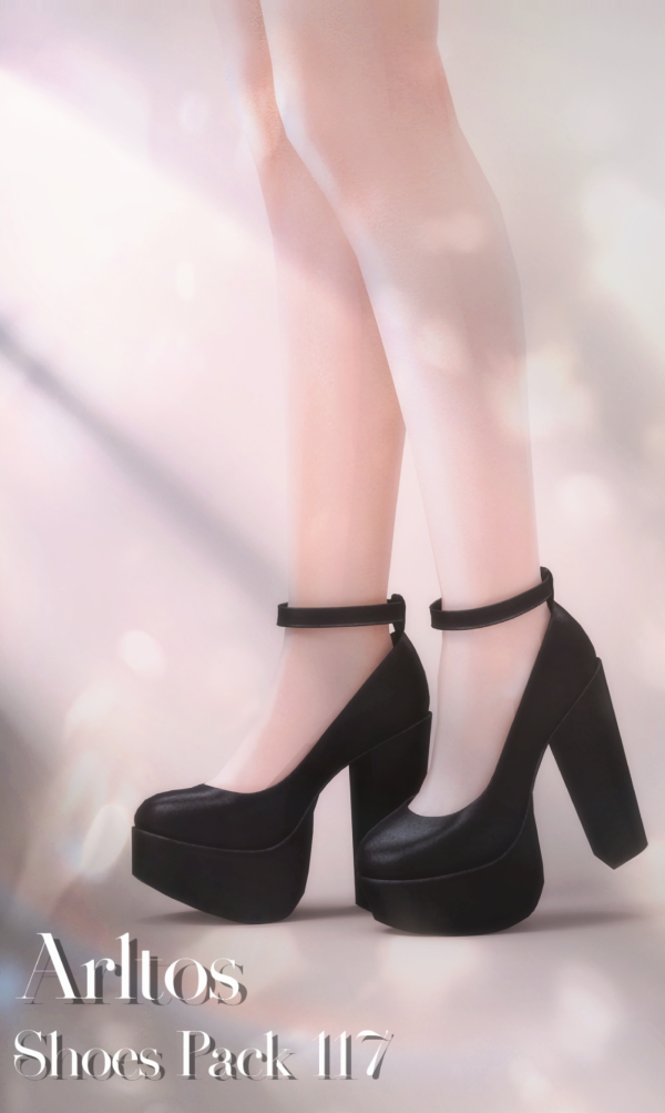 Alpha Shoes Pack 117 by simsfinds - The Sims 4 Custom Content