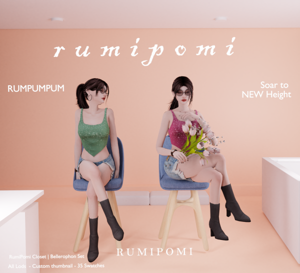Alpha Rumpumpum_Bellerophon Set by rumi_pomi - The Sims 4 Custom Content