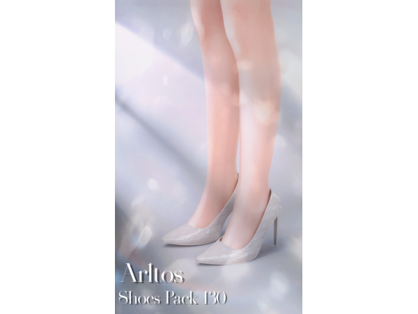 Alpha Shoes Pack 130 by Arltos - The Sims 4 Custom Content
