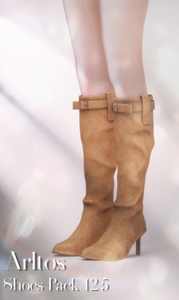 Alpha Shoes Pack 125 by simsfinds - The Sims 4 Custom Content