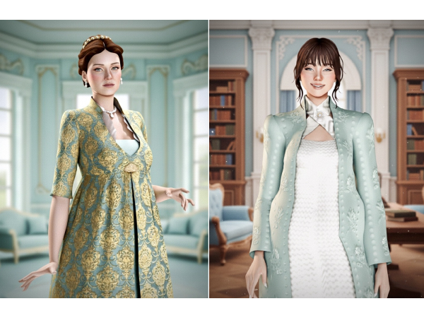 Maxis Match Bridgerton (Part 2) Sim Preview Files by ratinher - The Sims 4 Custom Content