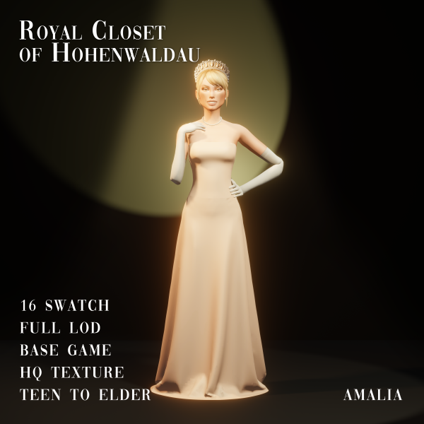 Mix ROYAL CLOSET OF HOHENWALDAU by simsfinds - The Sims 4 Custom Content