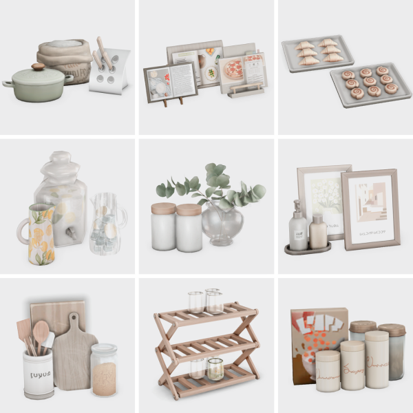 Maxis Match spring kitchen sims 4 finds by simsfinds - The Sims 4 Custom Content