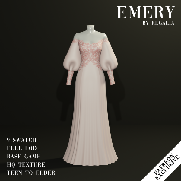 Mix Emery by simsfinds - The Sims 4 Custom Content